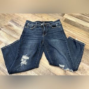 EUC Judy Blue cropped fit size 11/30